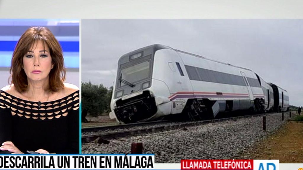 A passenger of the train derailed in Malaga: We literally flown