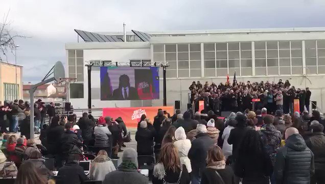 Puigdemont, from Brussels: The geographic distance that separates us is proximity of political commitments and desire to build a future together