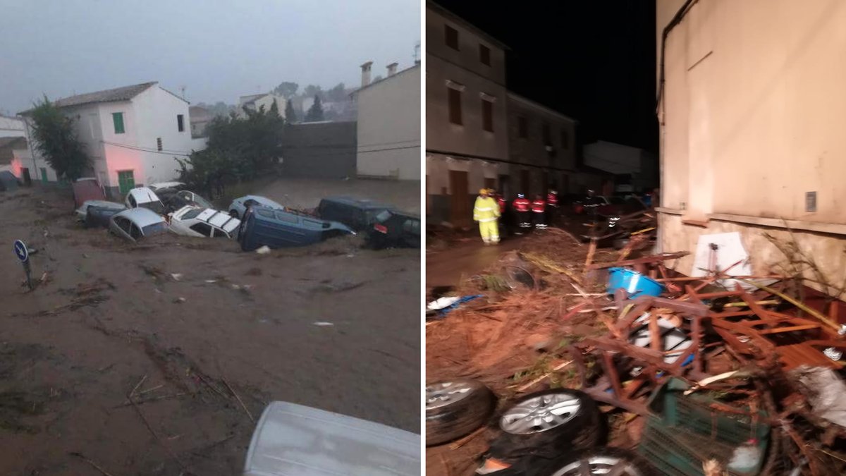 Massive flood in Mallorca - at least five dead