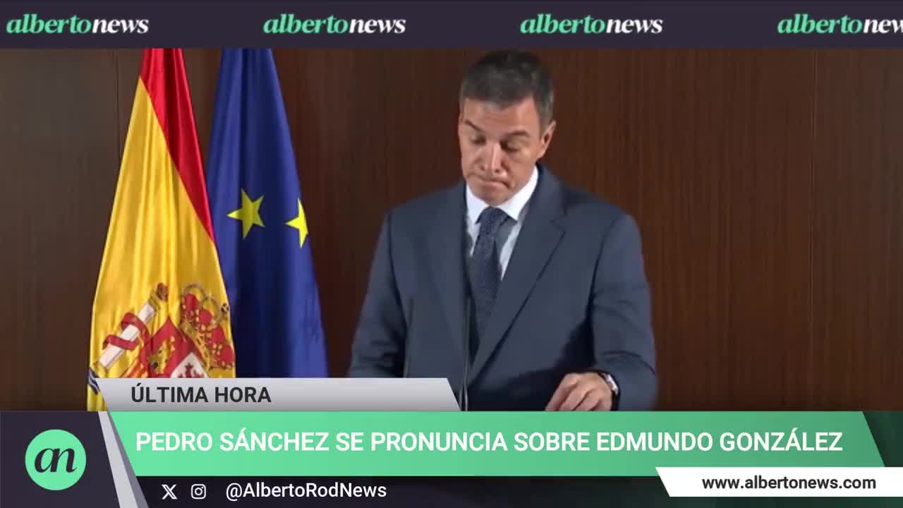 Pedro Sánchez domaga się „miejsca na mediację z Wenezuelą w odpowiedzi na prośbę Kongresu o uznanie Edmundo Gonzáleza. „Azyl jest nadal gestem człowieczeństwa, humanitarnego zaangażowania hiszpańskiego społeczeństwa