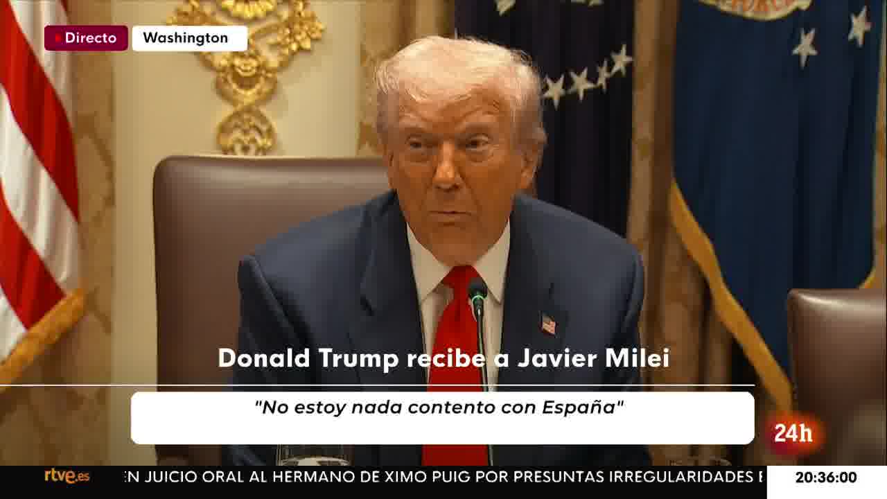 Donald Trump expresses his displeasure with Spain for not spending 5% of its GDP on defense: I think it's a  lack of respect for NATO. I might apply tariffs to punish them.