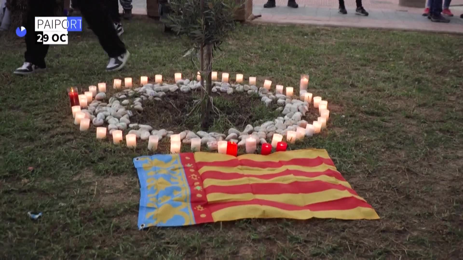 VIDEO: In Spain's Valencia region, protesters gather for a vigil to honour the more than 230 people who died in last year's floods on the first anniversary of the country's deadliest natural disaster in a generation