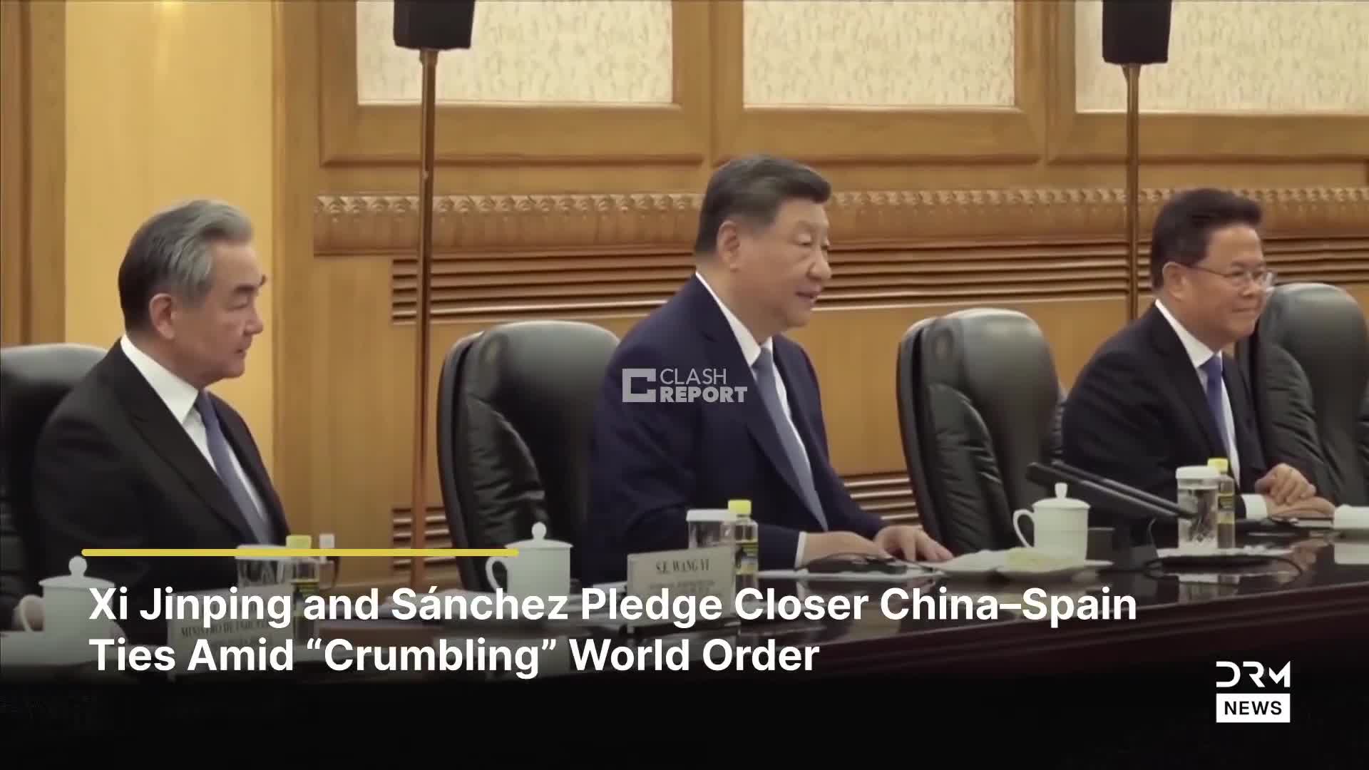 Xi Jinping to Pedro Sánchez: China and Spain are both principled and reasonable countries. We are willing to stand on the right side of history. We should oppose the law of the jungle and together maintain true multilateralism and protect world peace and development